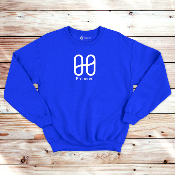 Harmony Freedom Sweatshirt unisex ONE azul