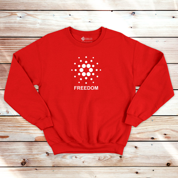Cardano Freedom Sweatshirt unisex ADA
