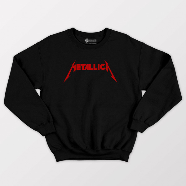 Sweatshirt unisex banda Metallica comprar roupa preta