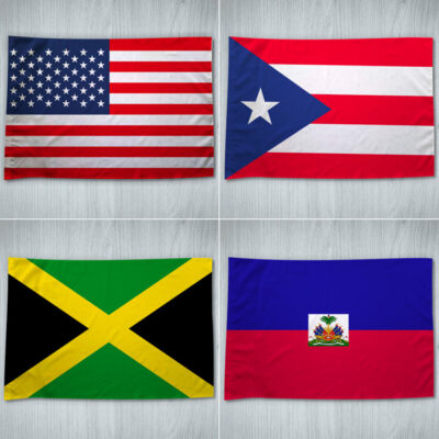 Bandeiras de Países da América do Norte