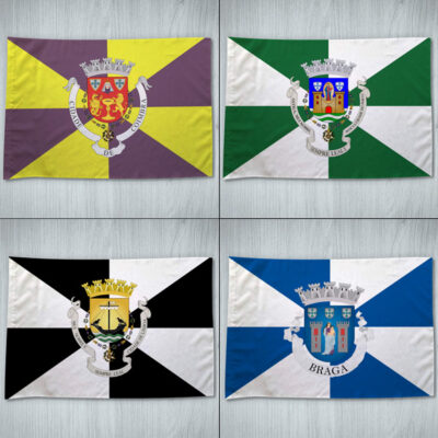 Bandeiras de Cidades/Municípios de Portugal