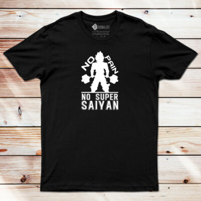 No Pain No Super Saiyan T-shirt DBZ comprar em Portugal