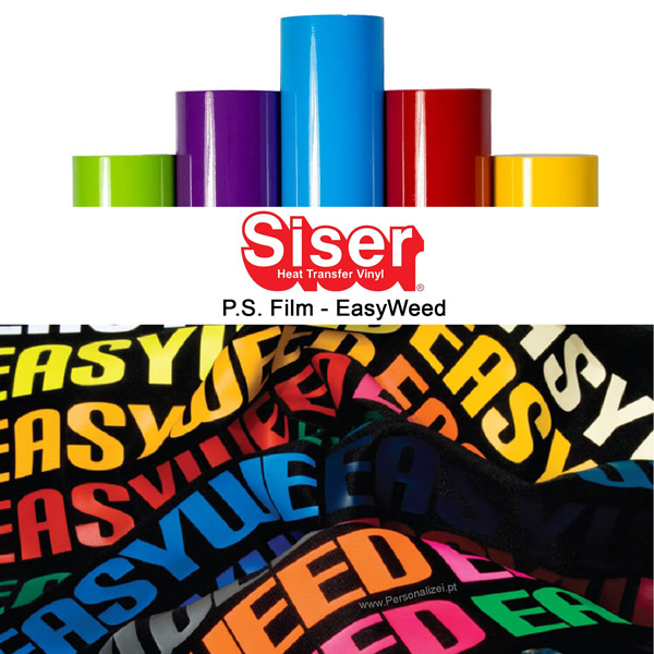 Vinil Flex Siser PS Film de recorte EasyWeed comprar em Portugal preço