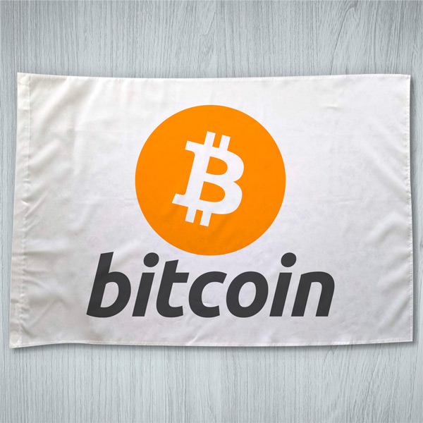 Bandeira Bitcoin Freedom BTC em vários modelos 70x100cm comprar em Portugal