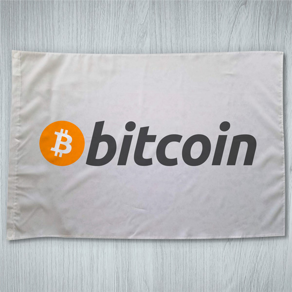 Bandeira Bitcoin Freedom BTC em vários modelos 70x100cm cripto
