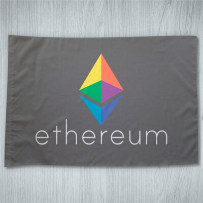 Bandeira Ethereum Freedom ETH em vários modelos 70x100cm comprar em Portugal