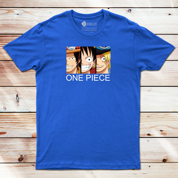 T-shirt Luffy Sabo e Ace One Piece comprar em Portugal