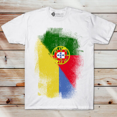 T-shirt Ucrânia e Portugal comprar camiseta