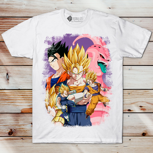 T-shirt Dragon Ball Z comprar em Portugal camiseta