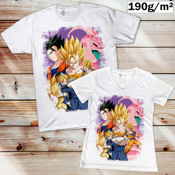 T-shirt Dragon Ball Z comprar roupas em Portugal