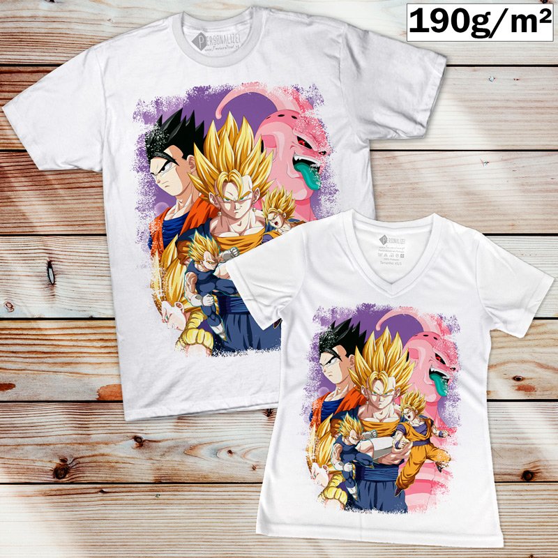 T-shirt Dragon Ball Z - Personalizei