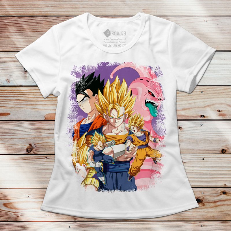 T-shirt Dragon Ball Z - Personalizei