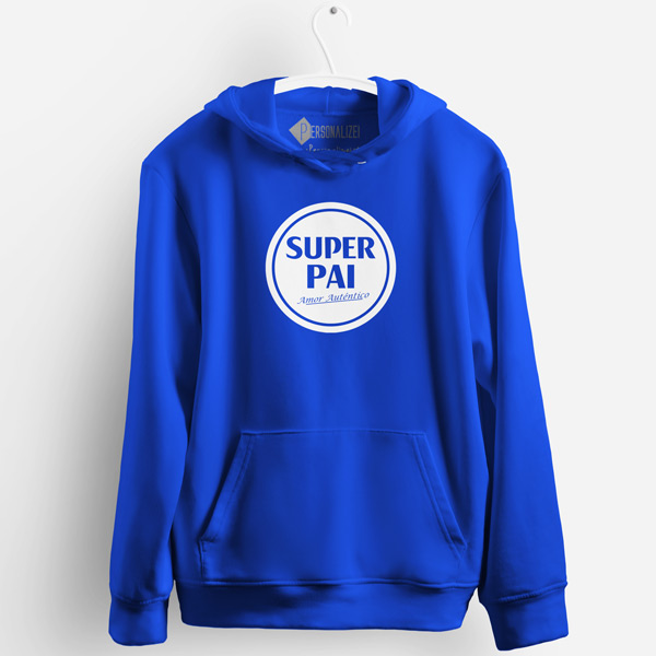 Super Bock Sweatshirt Super Pai Amor Autêntico azul