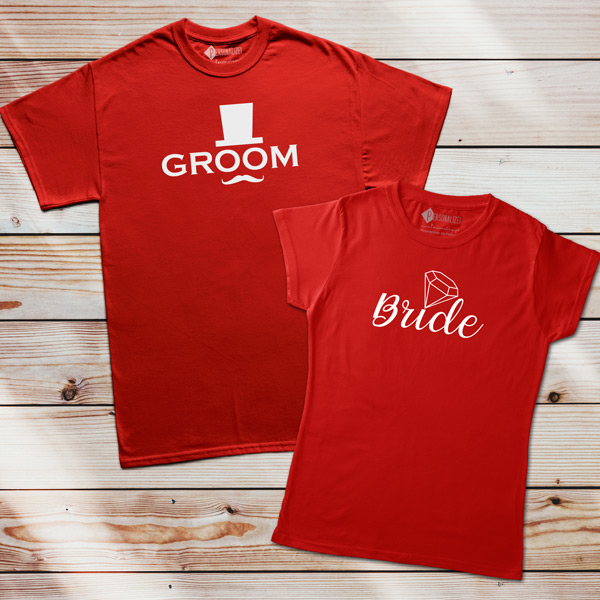 T-shirt Groom Bride despedida solteiro comprar