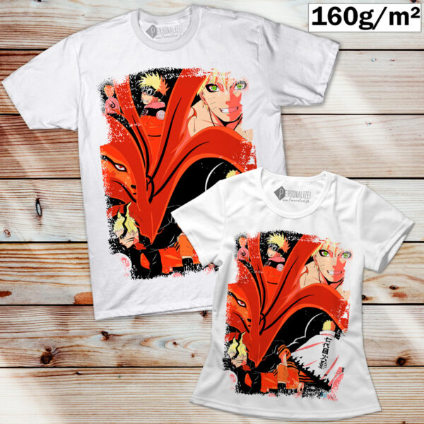 T-shirt Naruto Uzumaki 190g 160g comprar sublimação