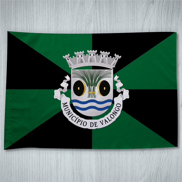 Bandeira Valongo Município/Cidade 70x100cm comprar em Portugal