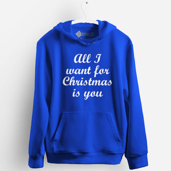 All I want for Christmas is you Sweatshirt com capuz comprar natal