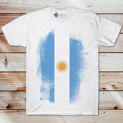 T-shirt Argentina manga curta unisex