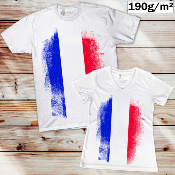 T-shirt França manga curta copa do mundo comprar camiseta