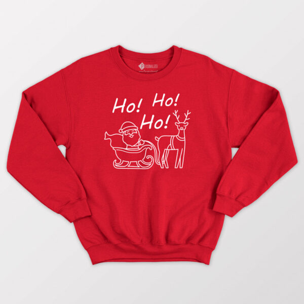 Sweatshirt Pai Natal Ho! Ho! Ho! preço comprar natal