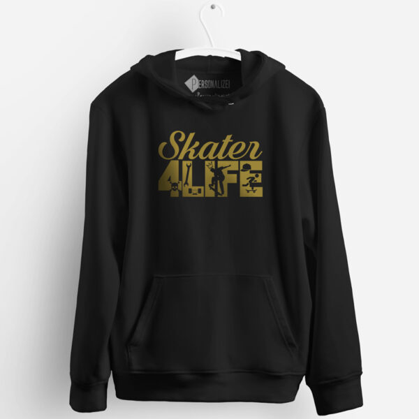 Skater 4Life Sweatshirt com capuz preto comprar