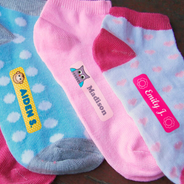 Etiquetas termoadesivas para infantários roupas com nome roupas de criança