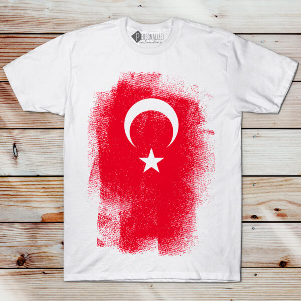 T-shirt Turquia manga curta unisex