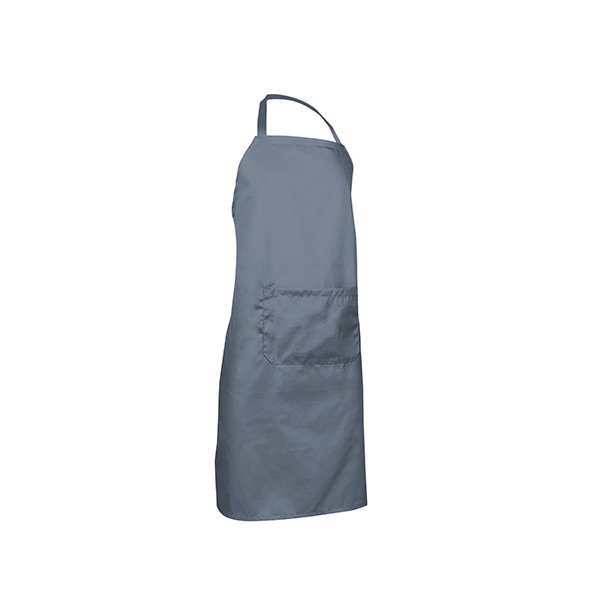 Avental de cozinha com bolso - Unisex cinza