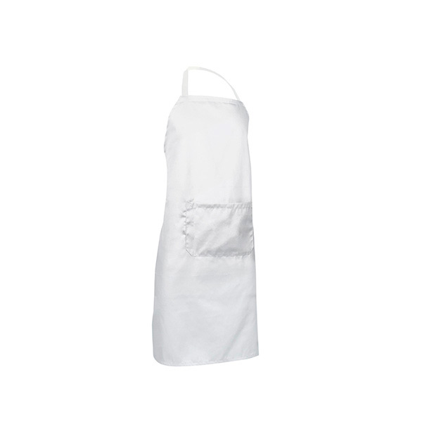 Avental de cozinha com bolso - Unisex branco