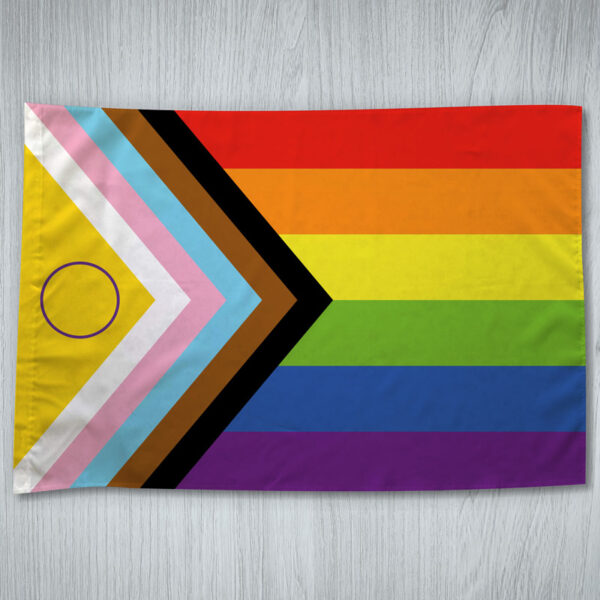 Bandeira LGBTQIA2-S Progresso Intersexual 70x100cm comprar