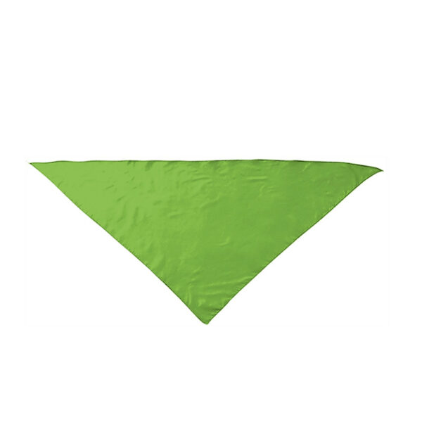 Lenço triangular para sublimação criança e adulto verde