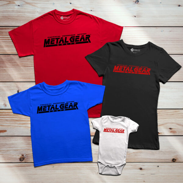T-shirt Metal Gear Solid unisex homem e mulher comprar em Portugal