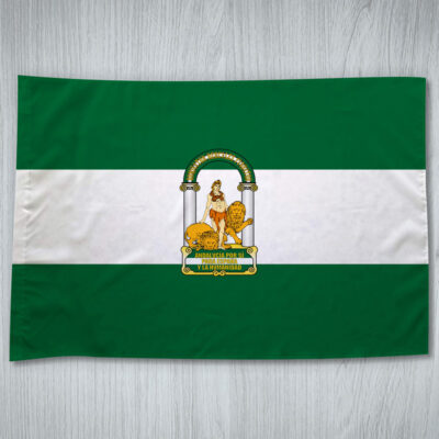 Bandeira Andaluzia Andalucía comprar em Portugal região autónoma espanhola