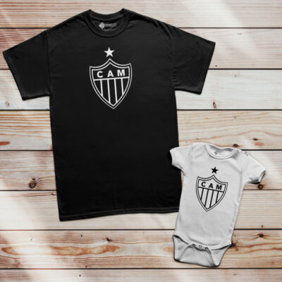 T-shirt/Body Atlético Mineiro Homem Criança Mulher bebé comprar