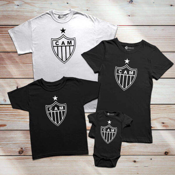 T-shirt/Body Atlético Mineiro Homem Criança Mulher comprar em Portugal