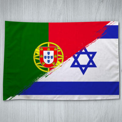Bandeira Portugal e Israel mesclada comprar em Portugal