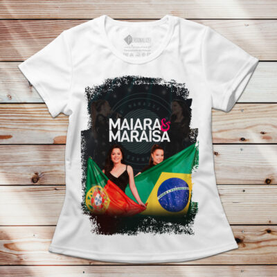 Maiara e Maraisa Portugal T-shirt branca comprar em PORTUGAL