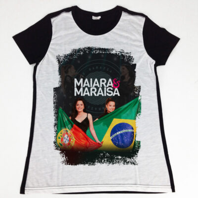 T-shirt Maiara e Maraisa Portugal Brasil camiseta feminina em Portugal