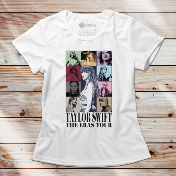 T-shirt Taylor Swift: The Eras Tour branca loja portugal