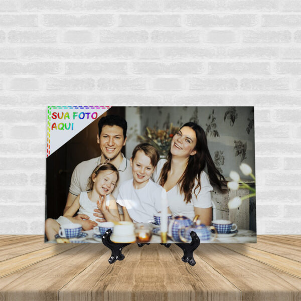 Azulejo Personalizado com Foto cerâmica personalizada família