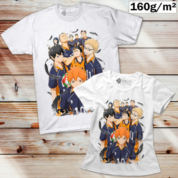 T-shirt Haikyuu Anime camisete blusa