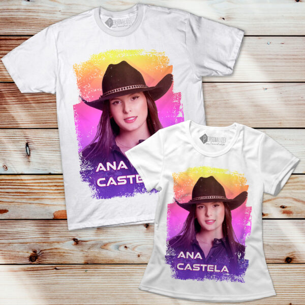 T-shirt Ana Castela manga curta branca comprar em Portugal