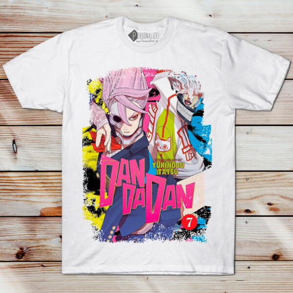 T-shirt Dan Da Dan Anime manga curta comprar em Portugal