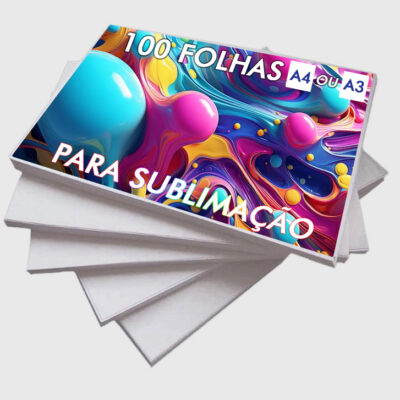 Papel para sublimação A4 ou A3 em folhas 120g comprar em Portugal