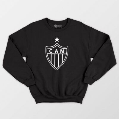 Sweatshirt Clube Atlético Mineiro unisex moletom de frio