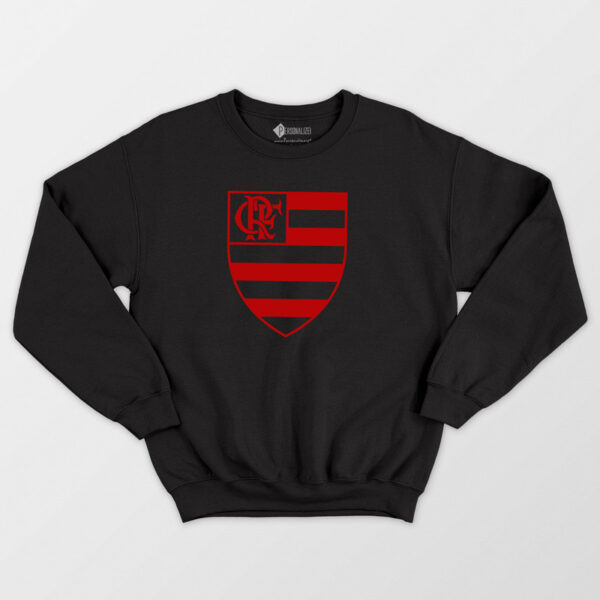 Sweatshirt Clube de Regatas do Flamengo unisex preto