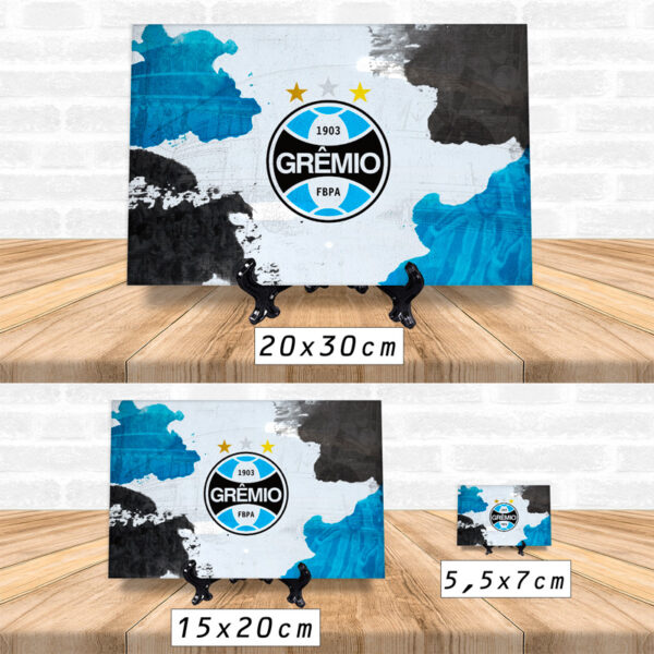 Azulejo Grêmio Clube cerâmica personalizada sublimação