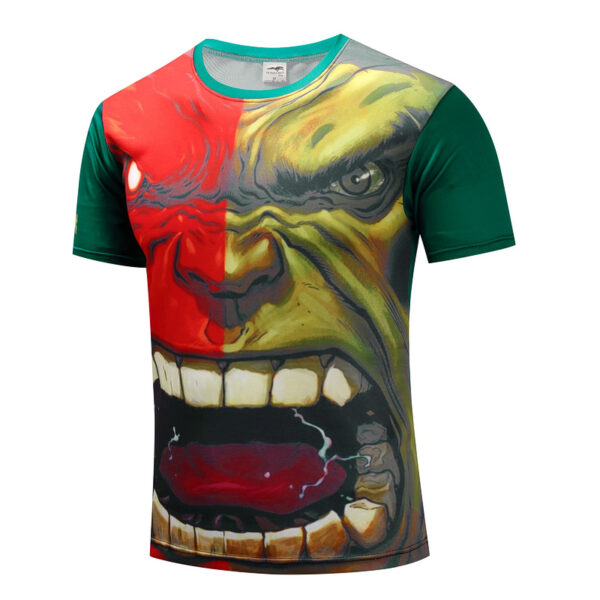 T-shirt Hulk Verde manga curta comprar em Portugal