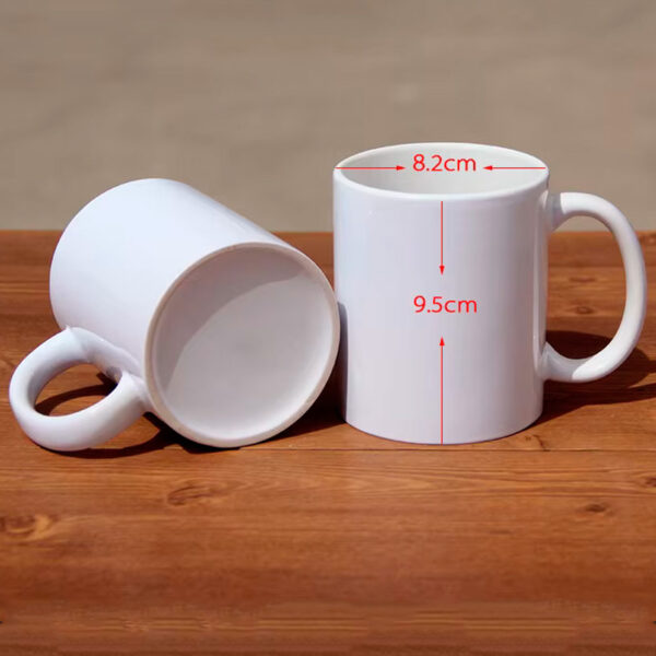 Caneca Branca para Sublimação AAA com caixa 350ml ótima qualidade branca