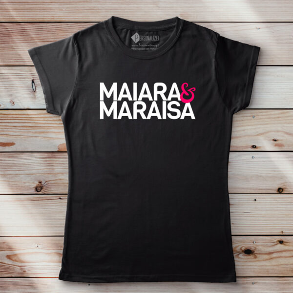 T-shirt Maiara e Maraisa logo em Portugal comprar